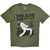 Queen Unisex T-Shirt: Champions Stage (Khaki)