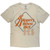 Bon Jovi Unisex T-Shirt: Slippery When Wet Tour '86-'87 (Sand)