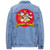 Looney Tunes Unisex Denim Jacket: Group Bullseye Washed (Denim Blue) (Back Print)