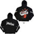 Judas Priest Unisex Zipped Hoodie: British Steel (Black) (Back Print)