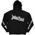 Judas Priest Unisex Zipped Hoodie: British Steel (Black) (Back Print)