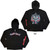 Motorhead Unisex Zipped Hoodie: Live To Win (Black) (Back Print)