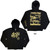 Sleep Token Unisex Zipped Hoodie: Patch (Black) (Back Print)