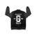 Gremlins Unisex Varsity Jacket: Est. 1984 (Black & Charcoal) (Back Print)