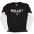 Bullet For My Valentine Unisex Layered Long Sleeve T-Shirt: Skull (Black & White) (Sleeve Print)