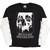 Bring Me The Horizon Unisex Layered Long Sleeve T-Shirt: Oversized Skull (Black & White) (Sleeve Print)