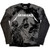 Metallica Unisex Layered Long Sleeve T-Shirt: Justice (Black & Charcoal Grey) (Back Print)