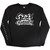 Ozzy Osbourne Unisex Layered Long Sleeve T-Shirt: Tattoo Bat (Black) (Back & Sleeve Print)