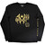 Sleep Token Unisex Layered Long Sleeve T-Shirt: Patch (Black) (Back & Sleeve Print)