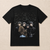 The Beatles Unisex T-Shirt: Rubber Soul Photo (Black)