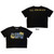 Nirvana Ladies Crop Top: All Apologies (Black) (Back Print)