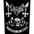 Mayhem Back Patch: Skull Omega