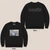 Oasis Unisex Sweatshirt: Detroit Bus Photo (Black) (Back Print & Ex-Tour)