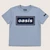 Oasis Kids T-Shirt: 96 Retro Logo (Light Blue) (Ex-Tour)