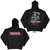 Blink-182 Unisex Pullover Hoodie: Alien Reaper (Black) (Back Print)