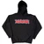 Blink-182 Unisex Pullover Hoodie: Alien Reaper (Black) (Back Print)