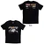 Billie Eilish Unisex T-Shirt: Racer Graphic (Black) (Back Print) 