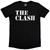 The Clash Unisex T-Shirt: Stencil Logo (Black) 