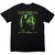 Bad Omens Unisex T-Shirt: Green Angel (Black) (Back Print)
