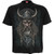 Spiral Unisex T-Shirt: Viking Norseman (Black) (Back Print)