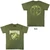 Pantera Unisex T-Shirt: Green Logo (Green) (Back Print)