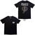 Electric Callboy Unisex T-Shirt: Tanzneid Galaxy (Black) (Back Print) 