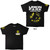 Linkin Park Unisex T-Shirt: Unshatter Pocket (Black) (Back Print)