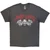 Avenged Sevenfold Unisex T-Shirt: Skull Bat (Charcoal)