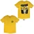 Blink-182 Unisex T-Shirt: Collage (Yellow) (Back Print)