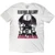 Electric Callboy Unisex T-Shirt: Tanzneid Robot (White) (Back Print)