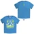 Slipknot Unisex T-Shirt: Tour '24 Scratch (Blue) (Back Print)