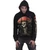 Spiral Unisex Pullover Hoodie: Shrooms (Black) (Back & Sleeve Print) (MISSING PRICE)