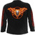 Spiral Unisex Long Sleeve T-Shirt: Skeletal Worship (Black) (Back & Sleeve Print) (MISSING PRICE)