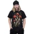 Spiral Unisex Pullover Hoodie: Skeletal Worship (Black) (Back & Sleeve Print) (MISSING PRICE)