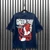 Green Day Unisex Unplugged T-Shirt: American Idiot (Navy) (Back Print)