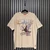 Ramones Ladies Unplugged T-Shirt: Eagle Tour '78 (Sand)
