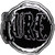 The Cure Pin Badge: Circle Logo