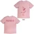 Katseye Unisex T-Shirt: Pinky Up Teacup (Light Pink) (Back Print)