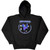 Deep Purple Unisex Pullover Hoodie: Band Circle Photo (Black)