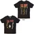 The Cure Unisex T-Shirt: Swing Tour '96 (Black) (Back Print)