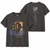 Korn Unisex T-Shirt: Life Is Peachy Tracklist (Charcoal Grey) (Back Print)