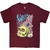 Ween Unisex T-Shirt: Skull Shell (Maroon)