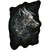 Spiral Woven Patch: Celtic Wolf