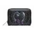 Spiral Zip Top Purse: Raven Heart (Black)