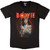 Bowie Saxophone Unisex Black T-Shirt