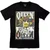 Queen Unisex T-Shirt: Budapest Magic Poster (Black)