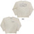 Death Row Records Unisex Sweatshirt: Logo (Natural) (Back Print)