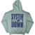 System Of A Down Unisex Pullover Hoodie: Stockholm Event Tour '26 (Light Blue) (Back Print & Ex-Tour)