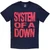 System Of A Down Unisex T-Shirt: London Event UJ Tour '26 (Navy) (Back Print) (Ex-Tour)