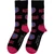 Buzzcocks Unisex Socks: Hearts & Logos (Black) (UK Size 6 - 11)